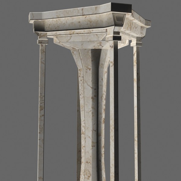 3d freestyle pillar - Pillar 15... by Tschirner